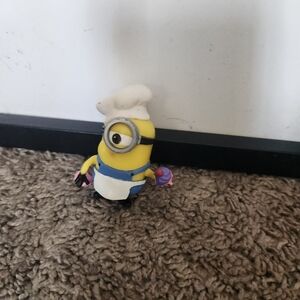 Despicable Me 2 Minion Baker Figure Toys Figurine 2013 Action Movie New In Box